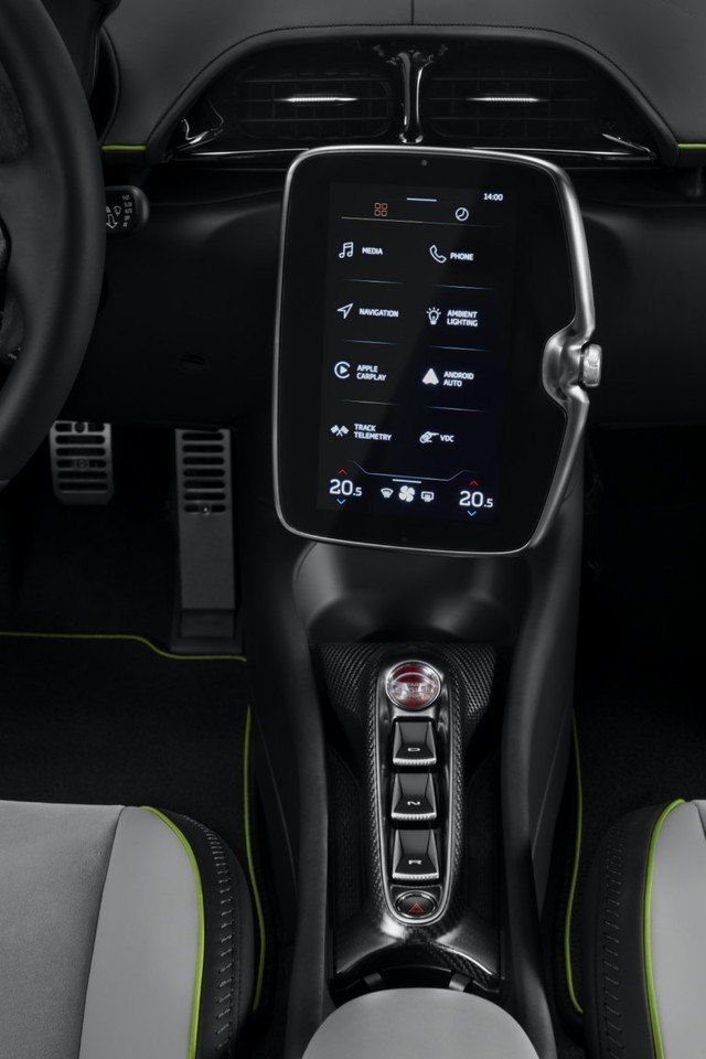 Foto McLaren Artura - interior