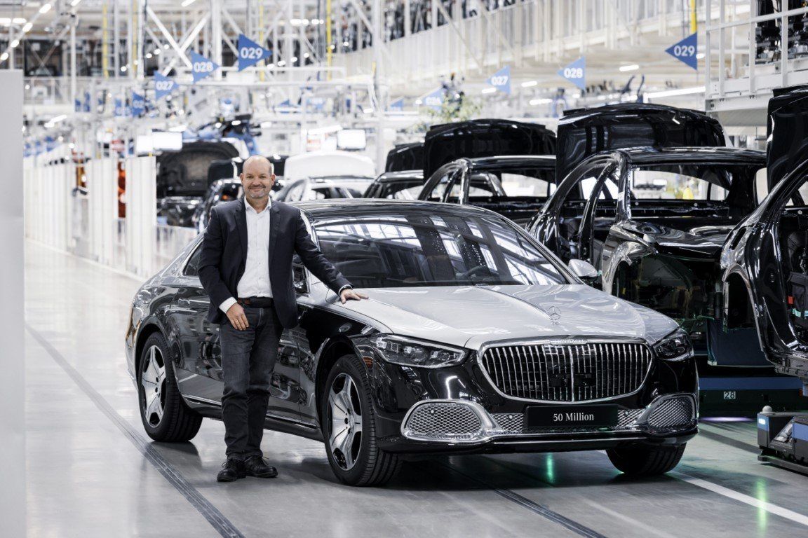 Nuevo récord de producción en Mercedes, 50 millones de coches fabricados