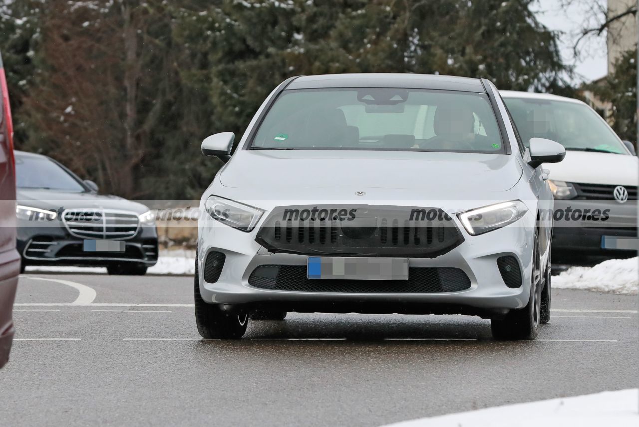 El Mercedes Clase A 2022 arranca sus pruebas, primeras fotos espía del Facelift 