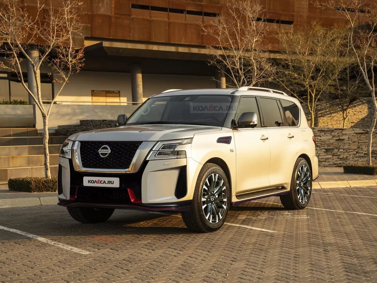 El nuevo Nissan Patrol Nismo 2022 se destapa en estas recreaciones