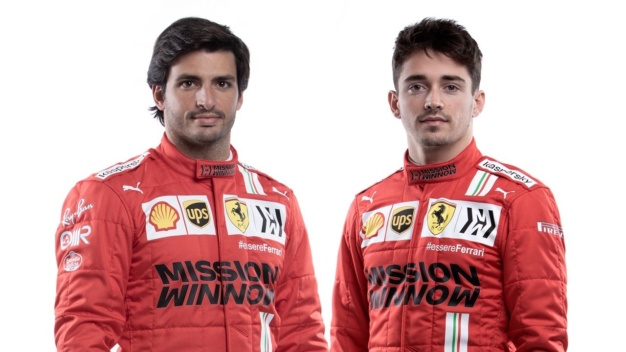 Así ha sido la presentación de la Scuderia Ferrari 2021 de Sainz y Leclerc