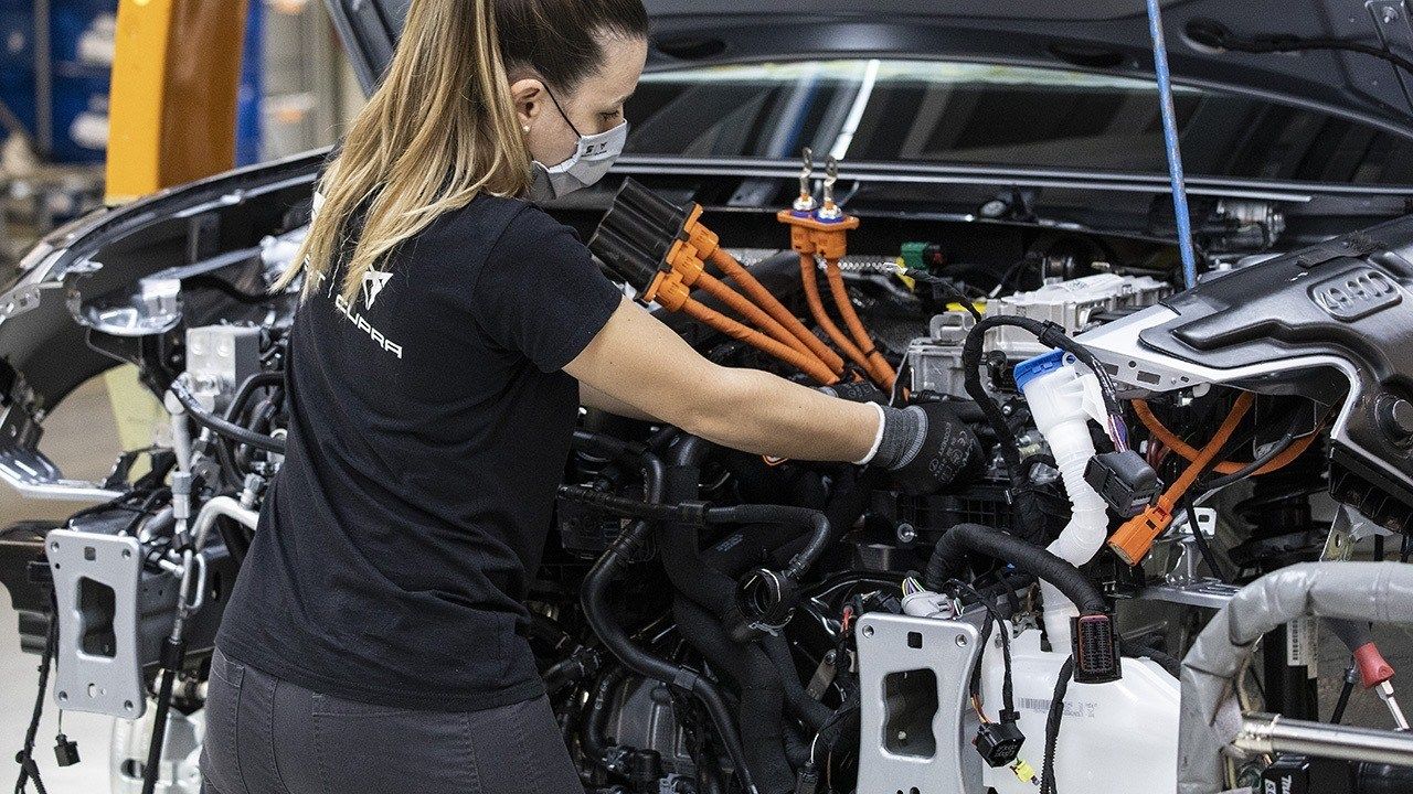 Producción del CUPRA Formentor e-Hybrid en España