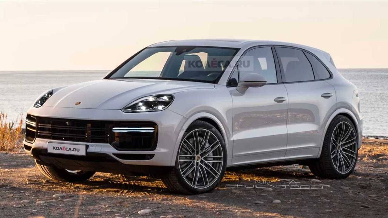 El Porsche Cayenne facelift se asoma por primera vez en estos renders