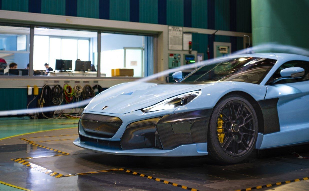 Los prototipos del Rimac C_Two superan las pruebas finales de aerodinámica