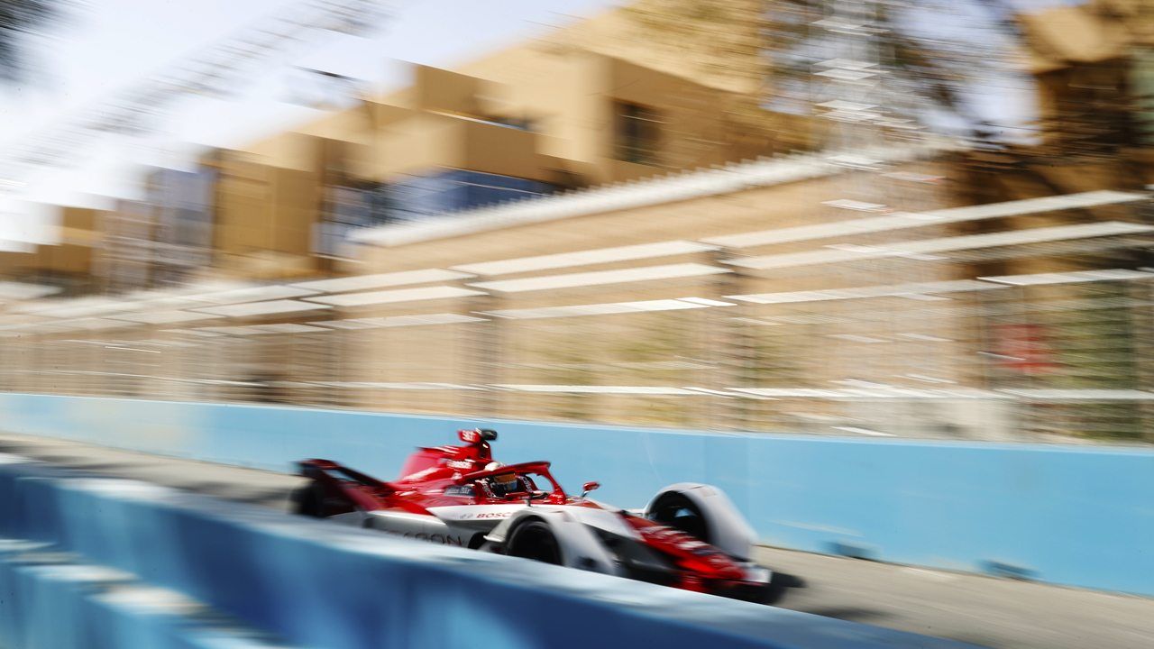 Robin Frijns conquista una atípica pole en el ePrix de Ad-Diriyah