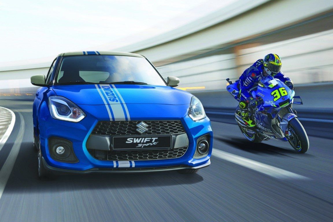 El Suzuki Swift Sport Hybrid World Champion Edition honra los 7 títulos de MotoGP