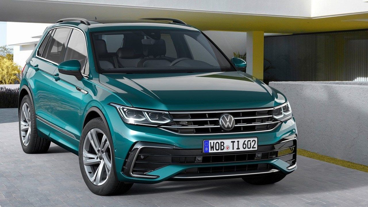 Alemania - Enero 2021: El Volkswagen Tiguan regresa al podio