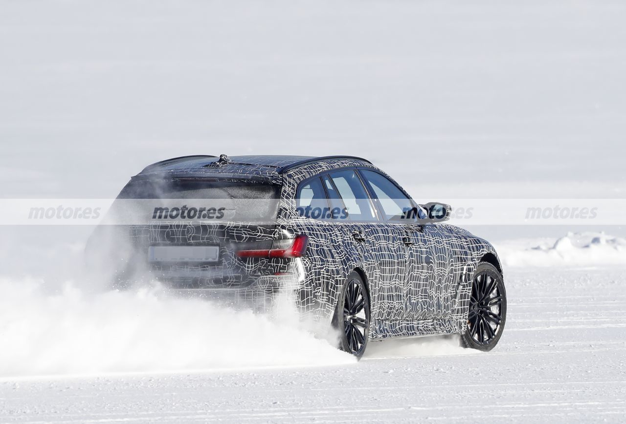 Foto espía BMW M3 Touring 2022 - exterior