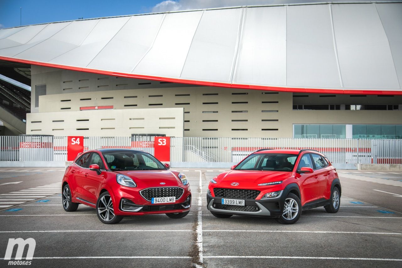 Comparativa Hyundai KONA vs Ford Puma, tan próximos y distantes (Con vídeo)