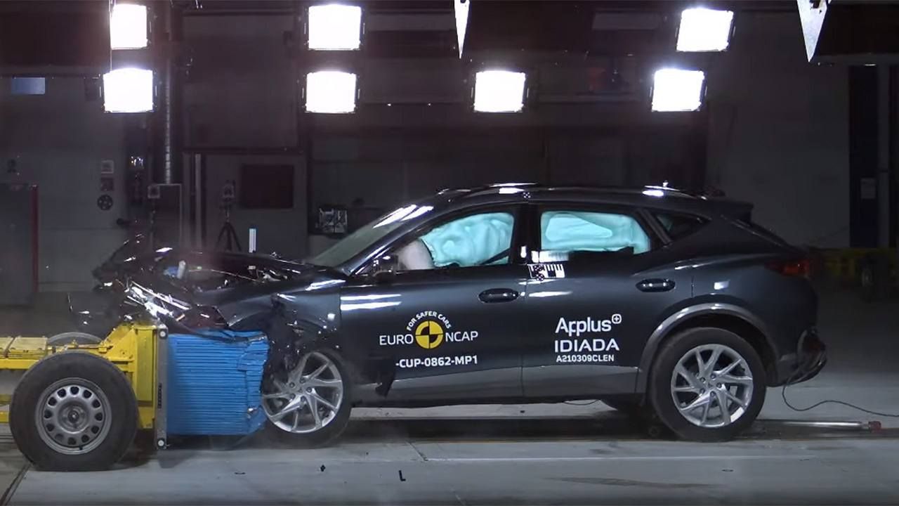 El nuevo CUPRA Formentor aprueba las pruebas de seguridad Euro NCAP