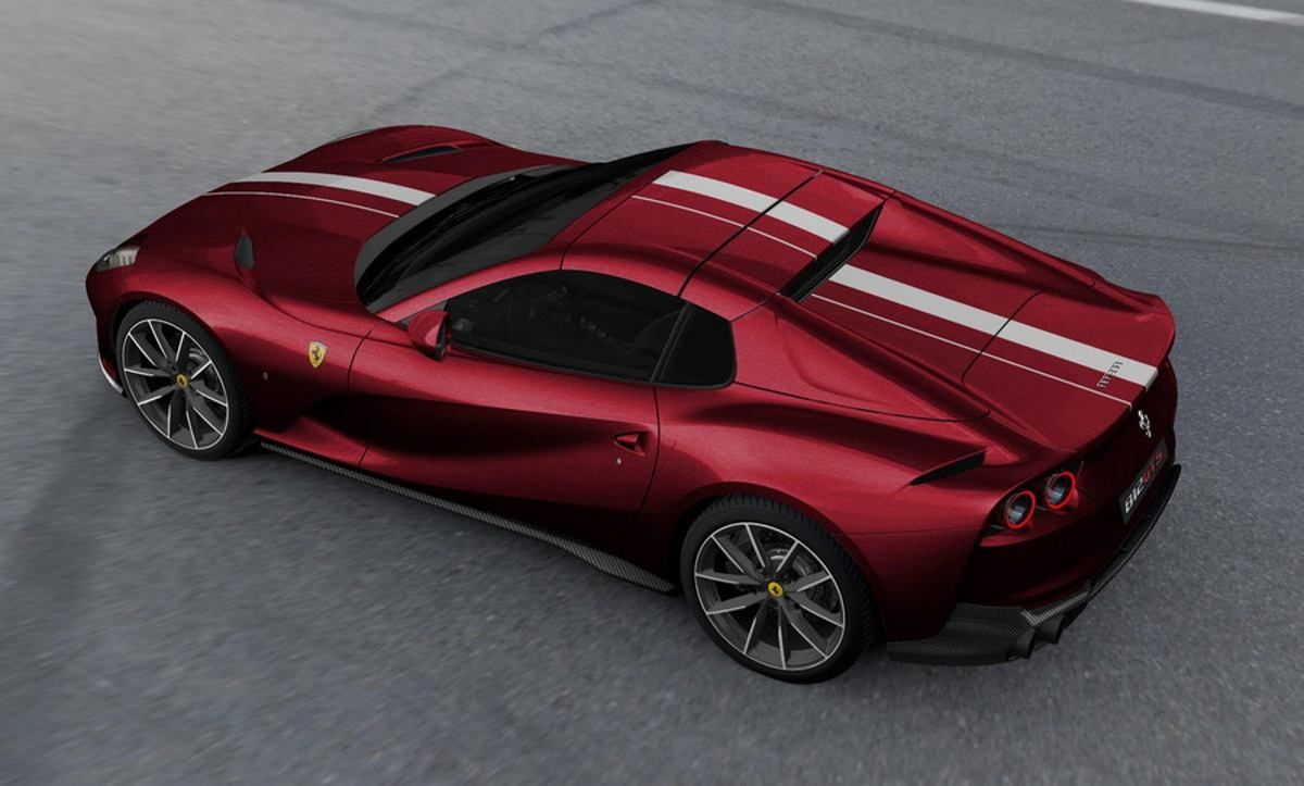 Un Ferrari 812 GTS único para festejar el décimo aniversario de Ferrari Polonia