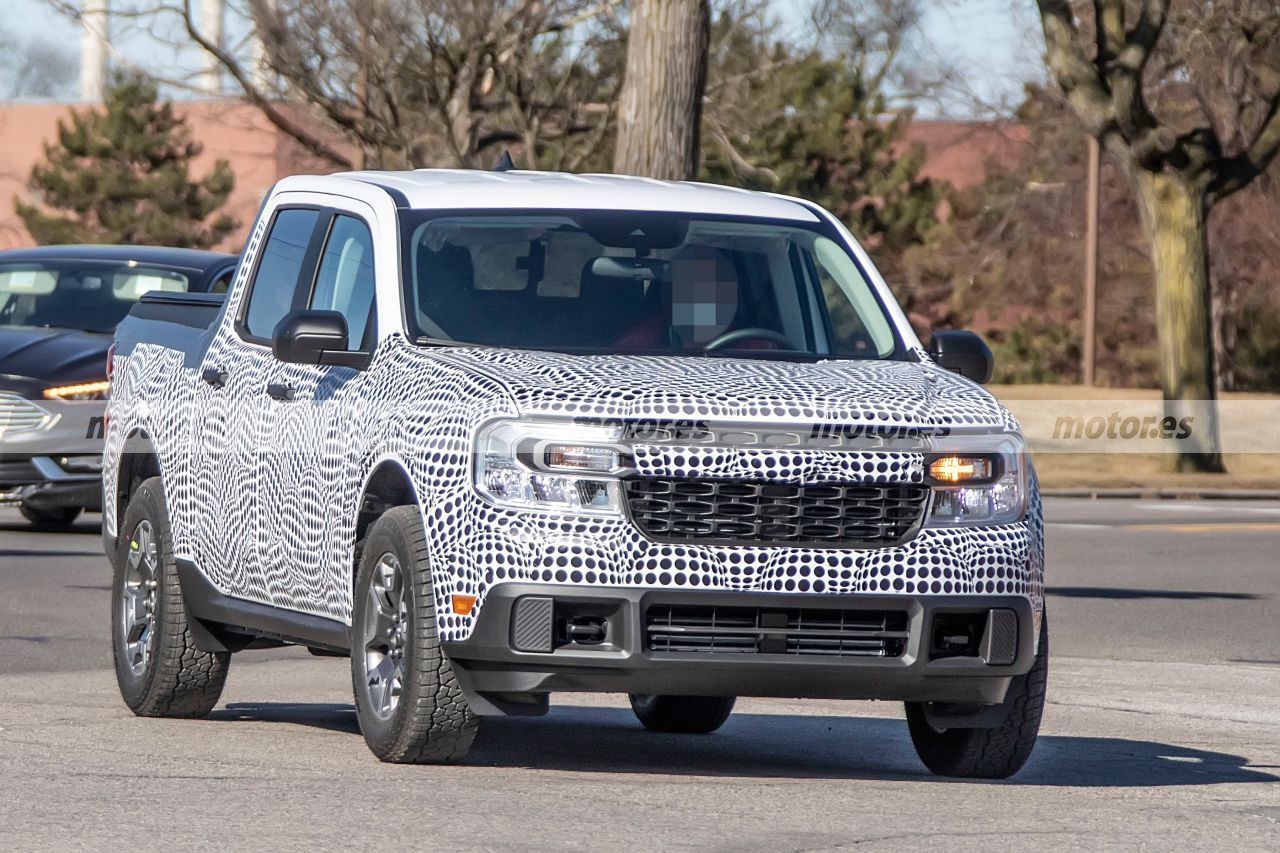 Los prototipos del Ford Maverick 2022 se destapan por primera vez en la calle