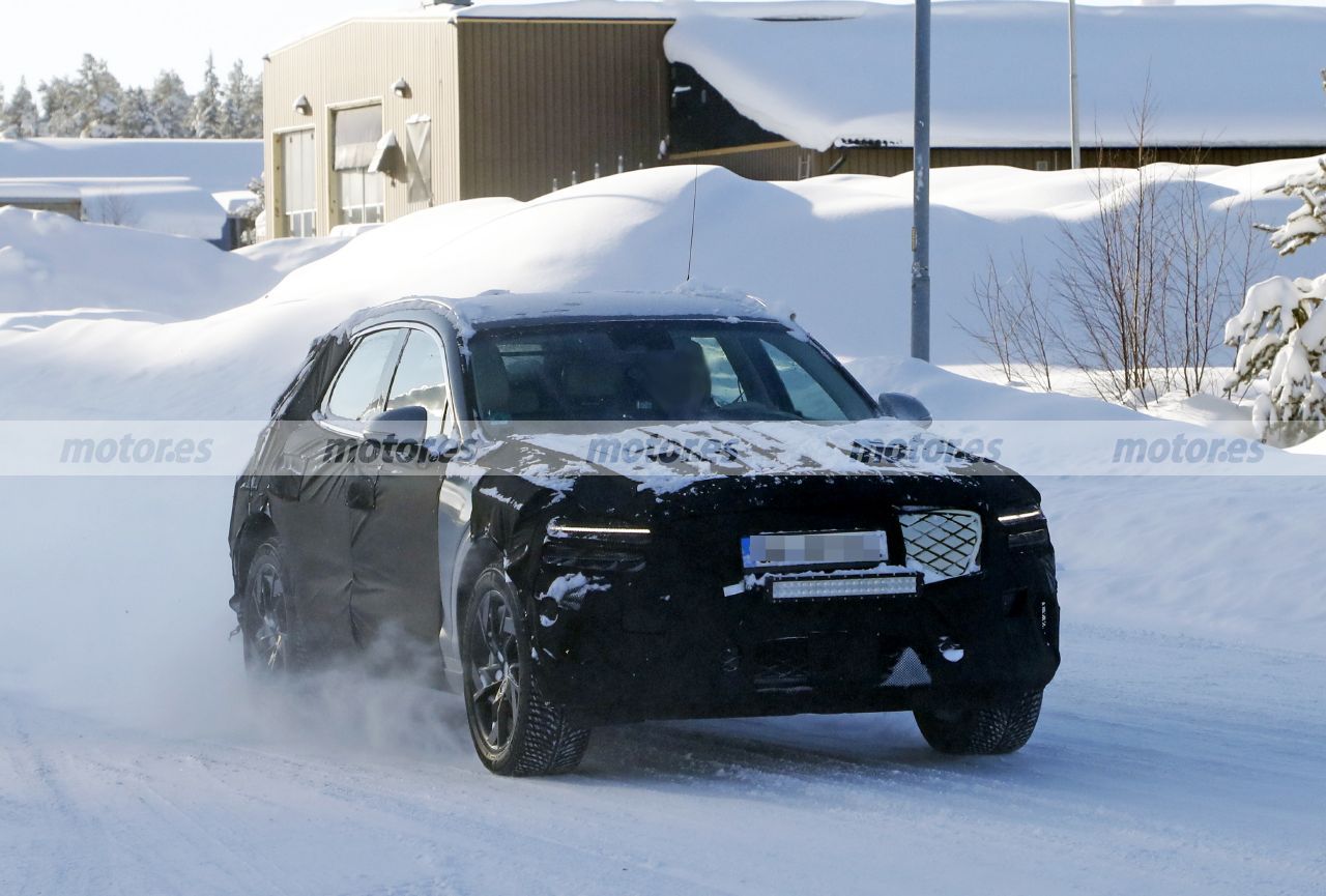 El nuevo Genesis eGV70 2022 continúa con su programa de pruebas en Suecia