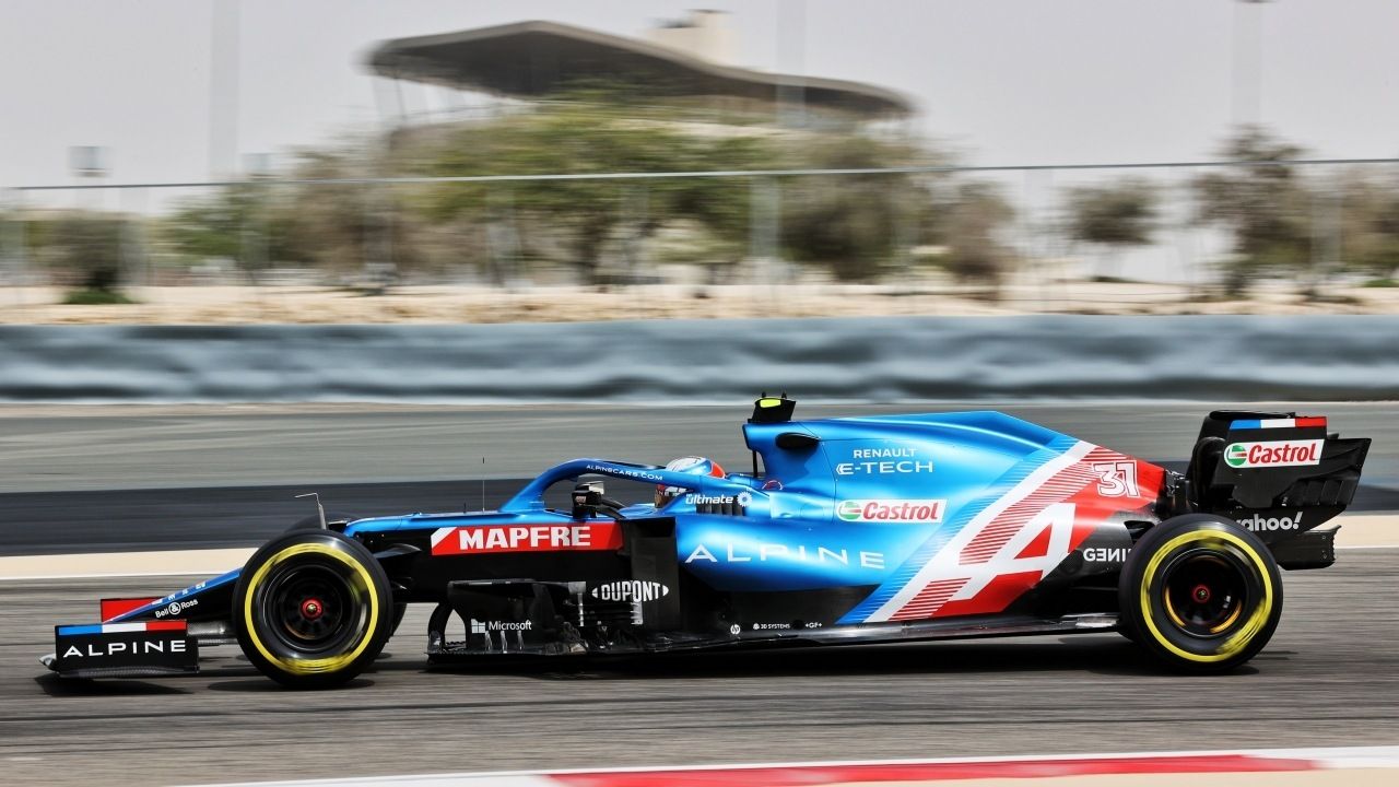 Gran primer día de Alpine F1 y Ocon: «Justo lo que necesitas en un día de test»