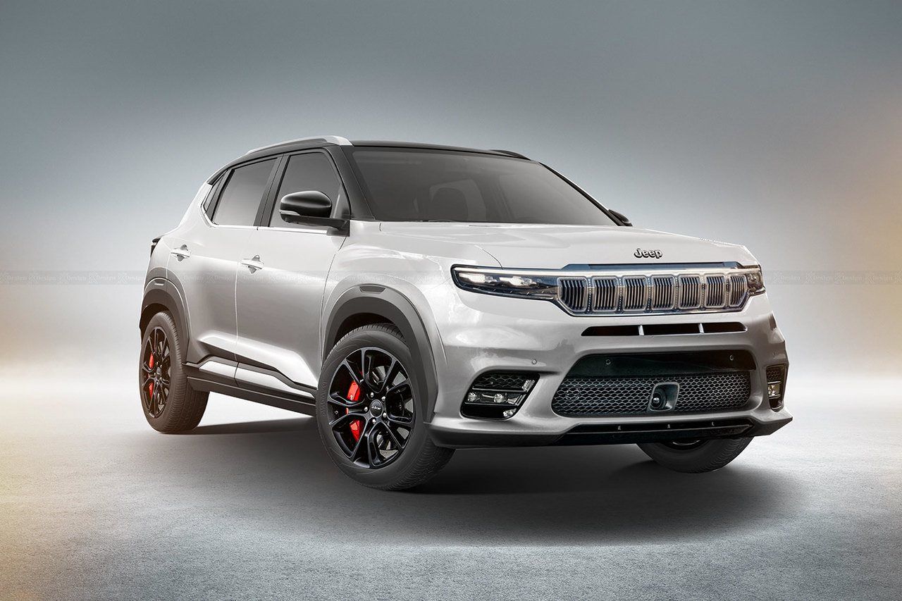 El nuevo B-SUV de Jeep compartirá la plataforma CMP con el Alfa Romeo Brennero