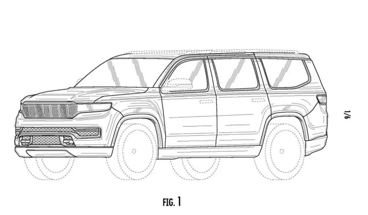 El nuevo Jeep Grand Wagoneer definitivo filtrado al completo por sus patentes