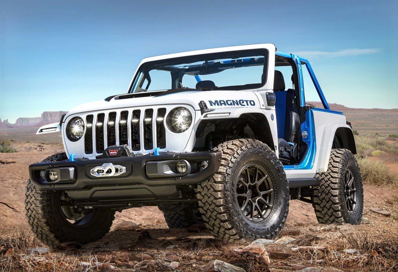 Jeep Wrangler Magneto concept: el Wrangler 100% eléctrico ya es oficial