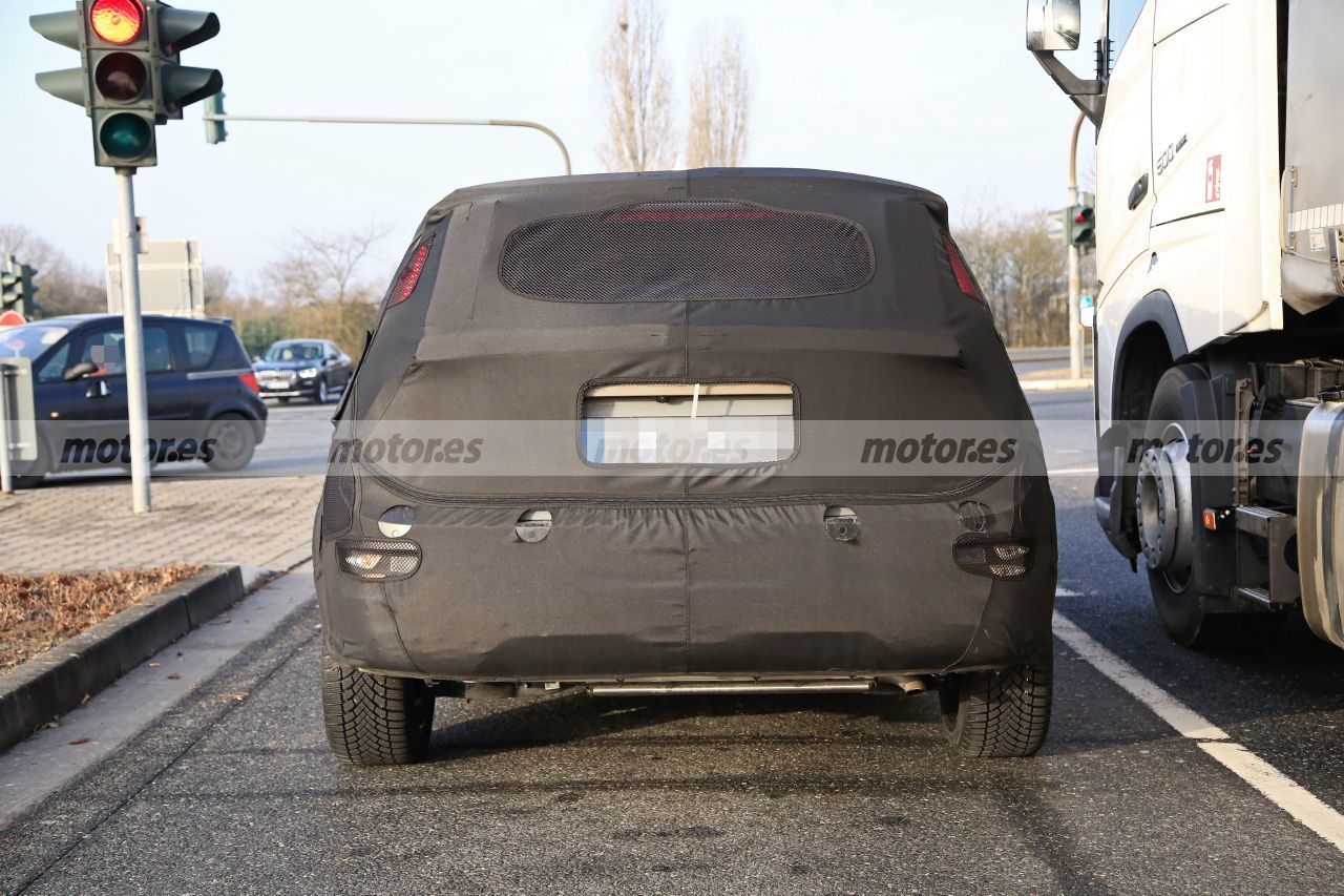 Foto espía KIA Niro 2022 - exterior