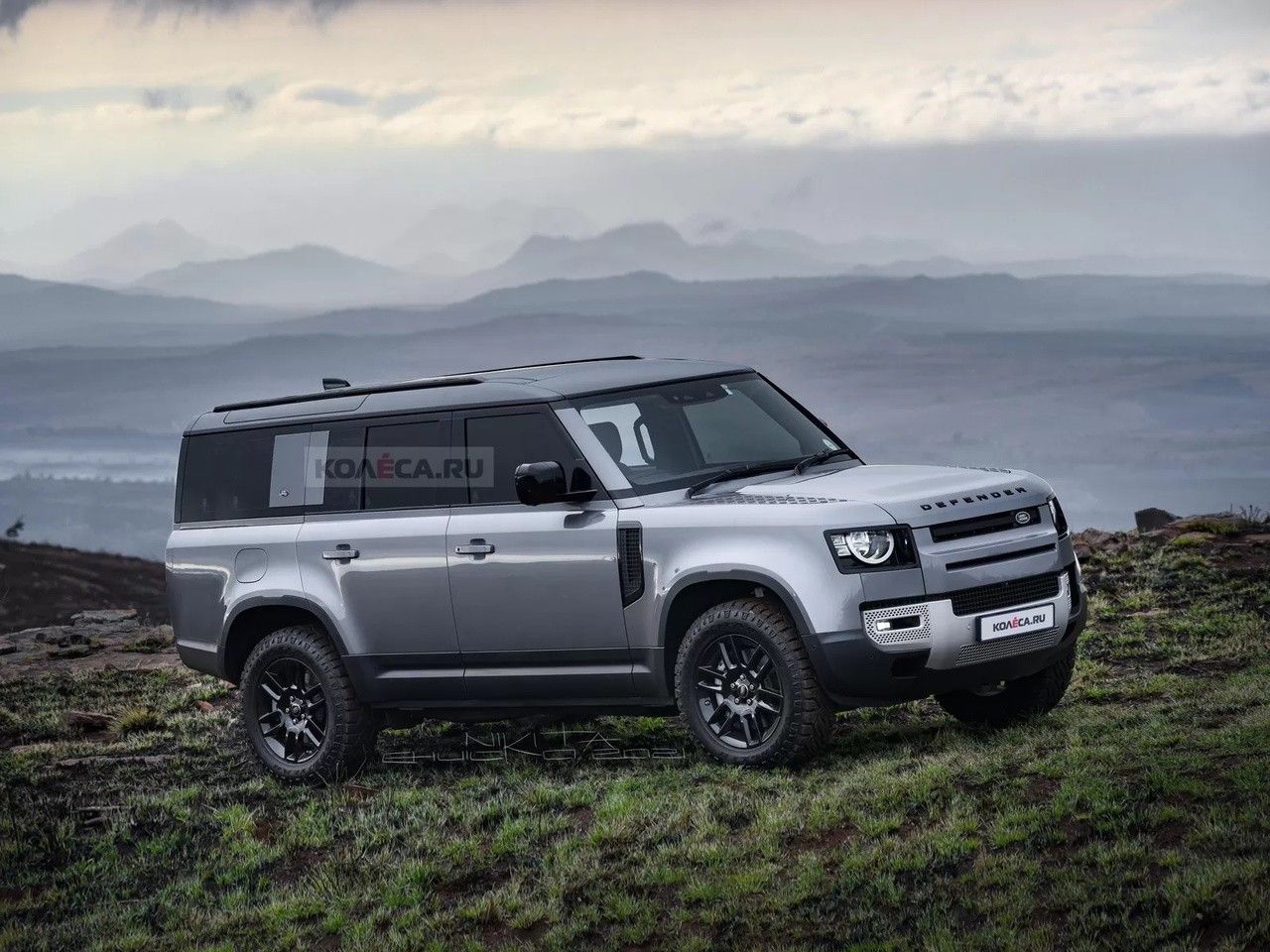 El futuro Land Rover Defender 130 destapado en sus primeros renders