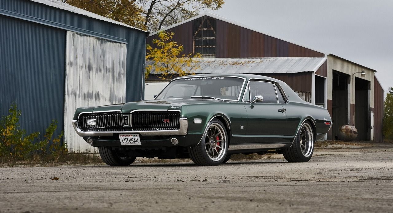 El brutal Mercury Cougar de los Ringbrothers llega con un V8 Coyote y estilo Bullitt