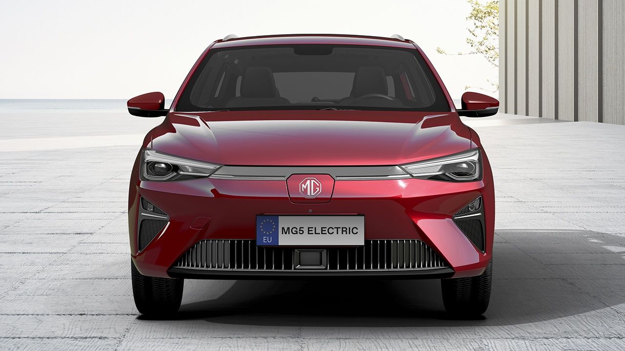 MG5 Electric - frontal