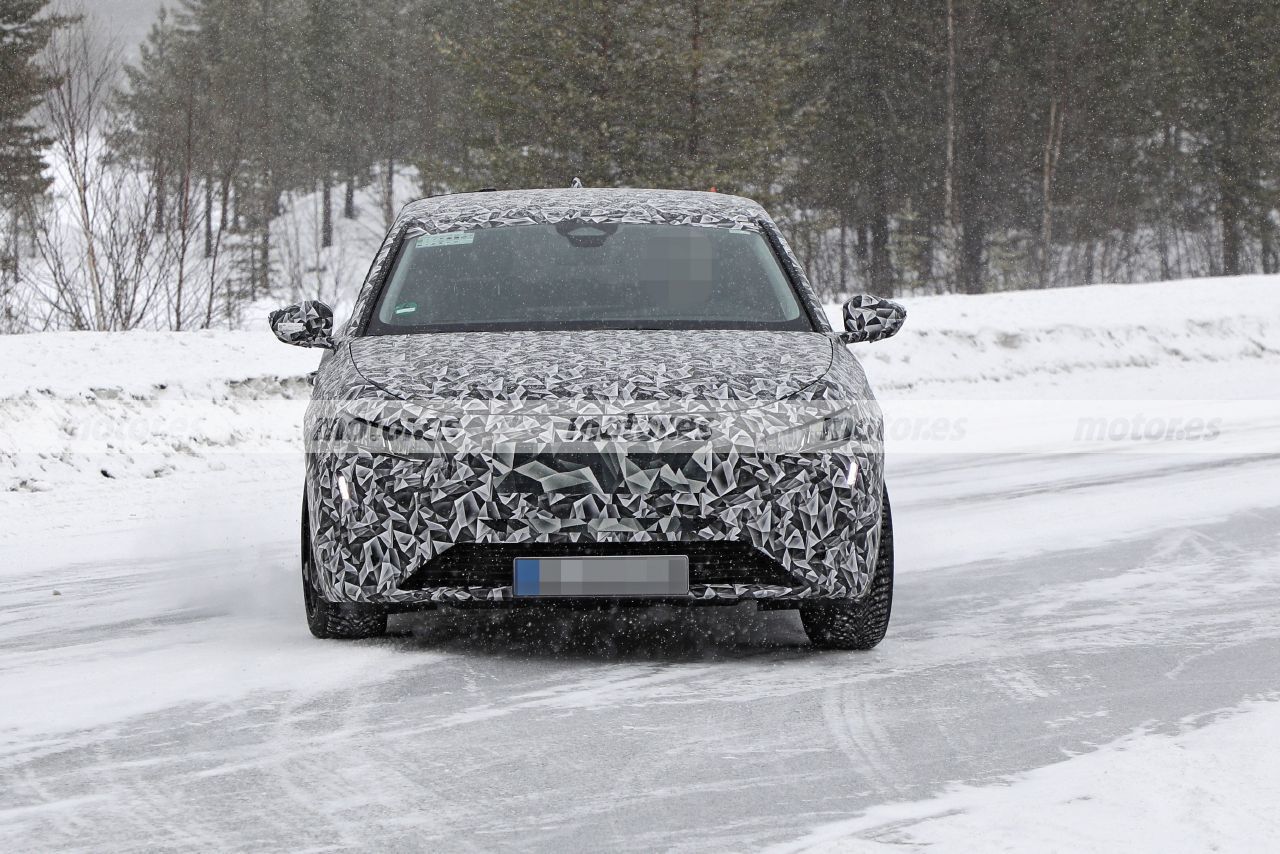 El nuevo Peugeot 308 SW 2022 comienza su programa de pruebas de invierno