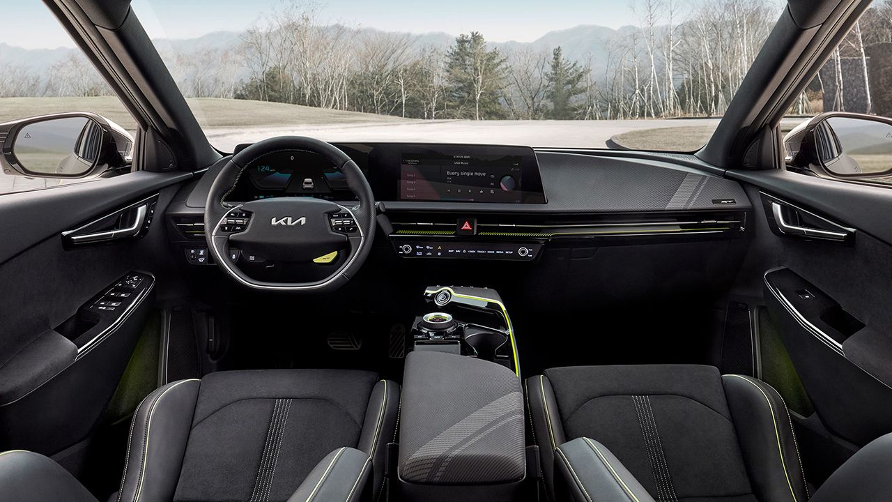 KIA EV6 - interior