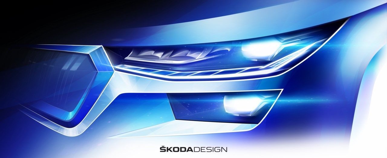 Teaser Skoda Kodiaq 2021