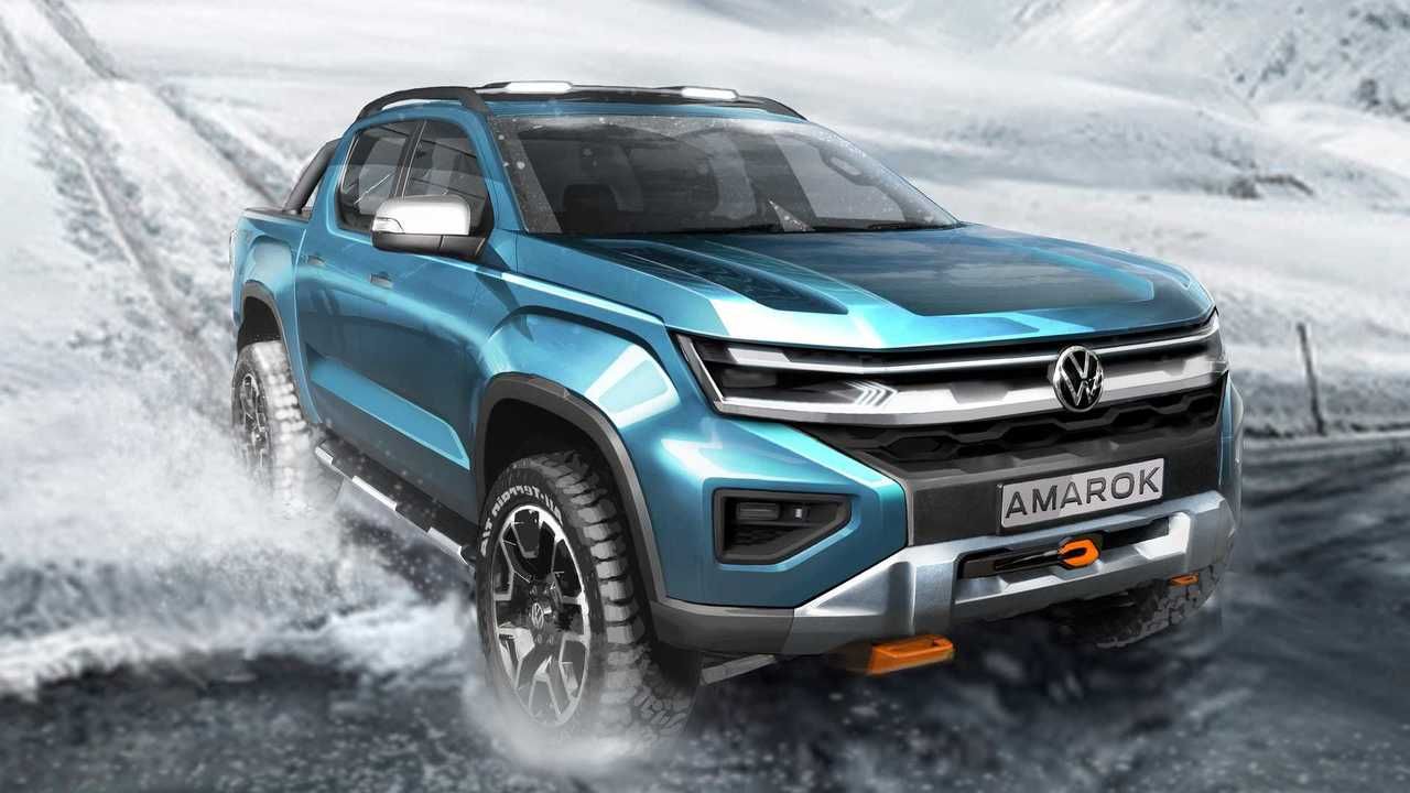 Volkswagen lanza un nuevo boceto del futuro y agresivo Amarok