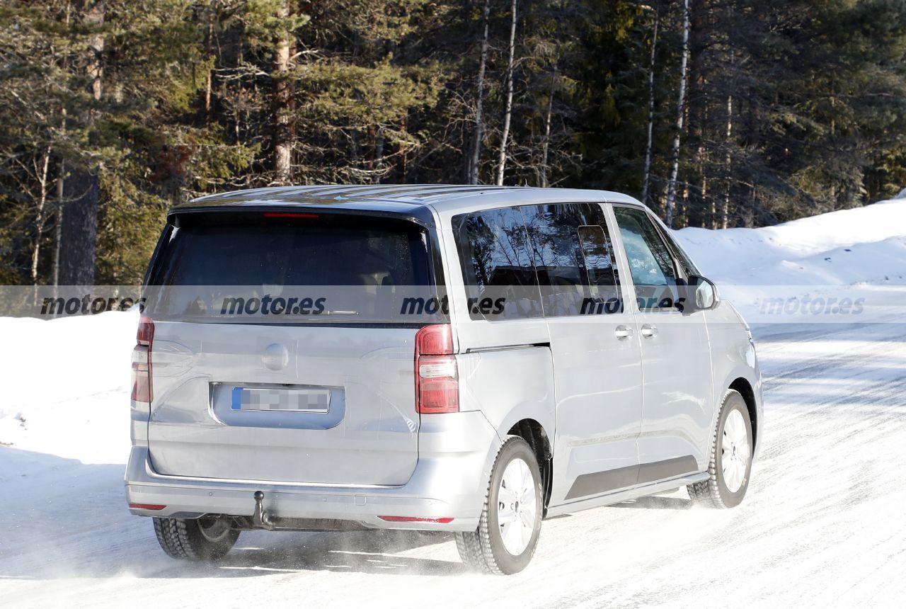 Foto espía Volkswagen Multivan - exterior