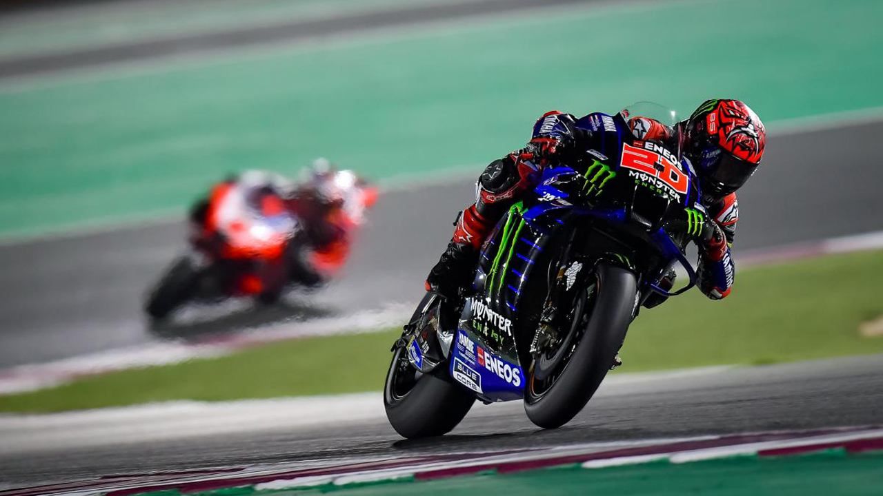 Fabio Quartararo imita a Maverick Viñales para ganar el GP de Doha