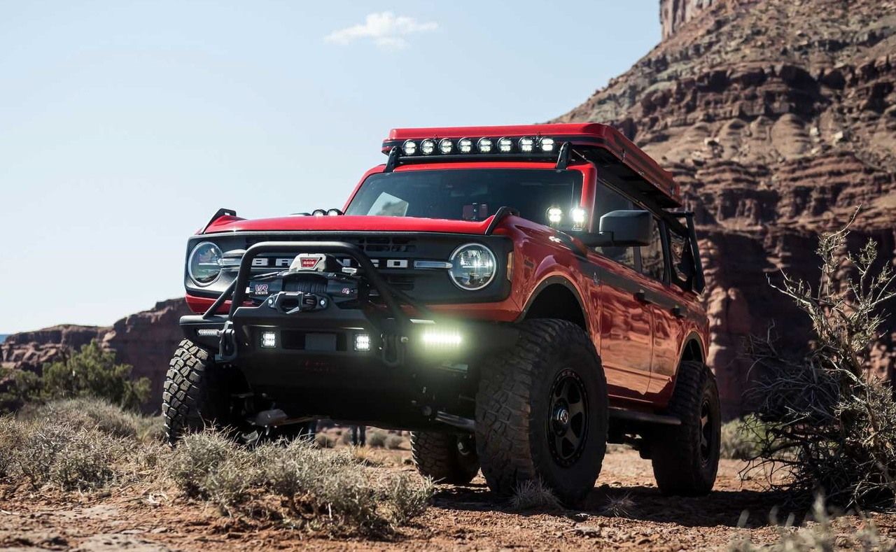 Filtrado el catálogo de accesorios completo del nuevo Ford Bronco