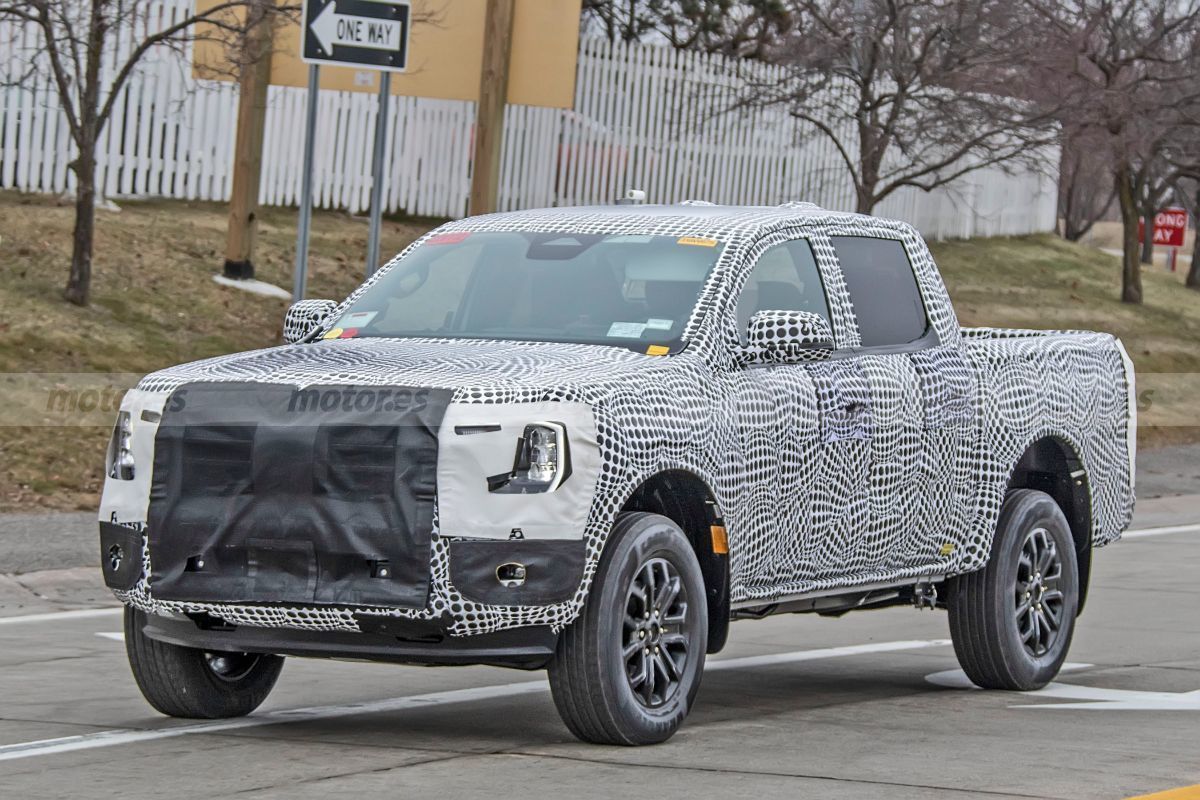 Los prototipos del Ford Ranger 2023 cazados en diversas variantes de carrocería [vídeo]