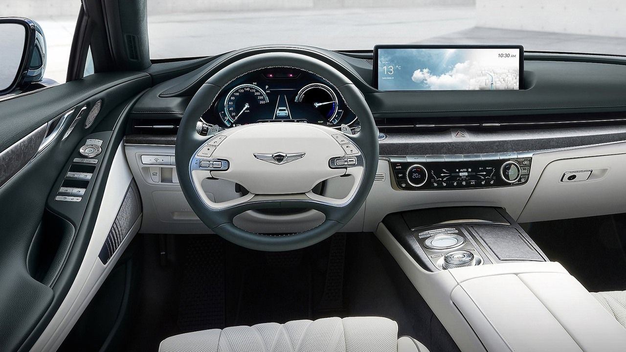 Genesis Electrified G80 - interior