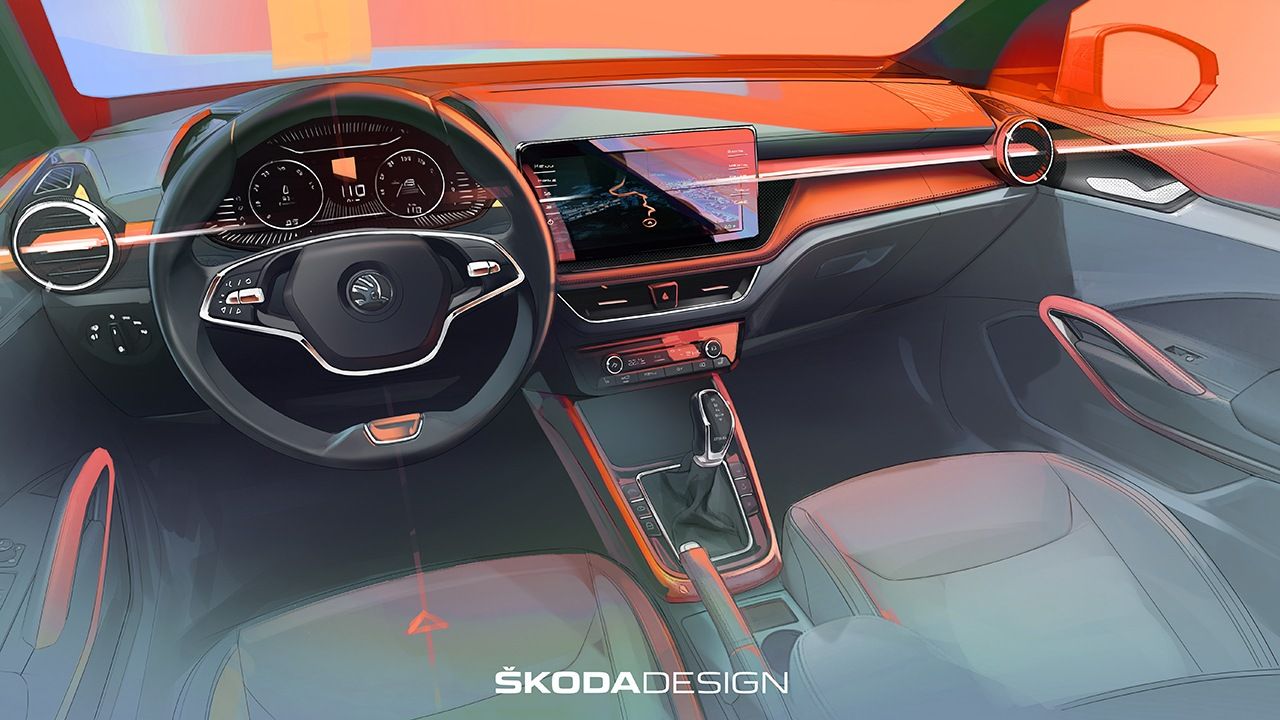 Skoda Fabia 2021 - interior