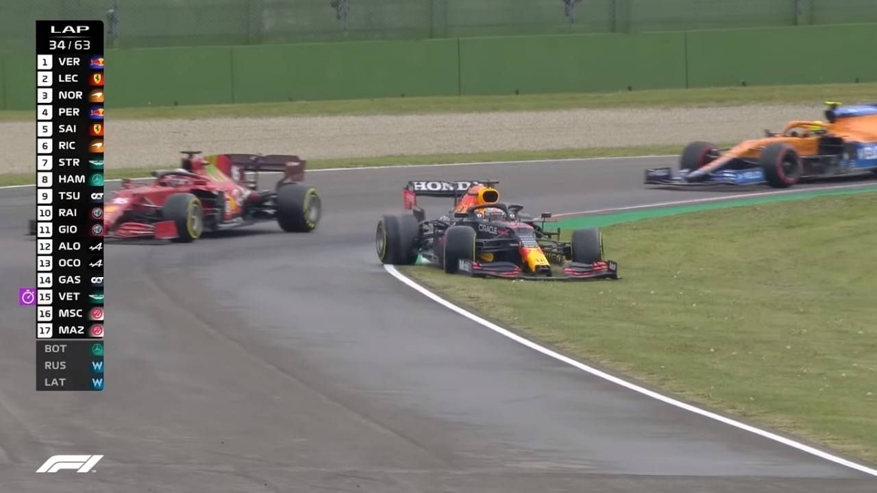 Leclerc explica por qué no adelantó a Verstappen durante el Safety Car