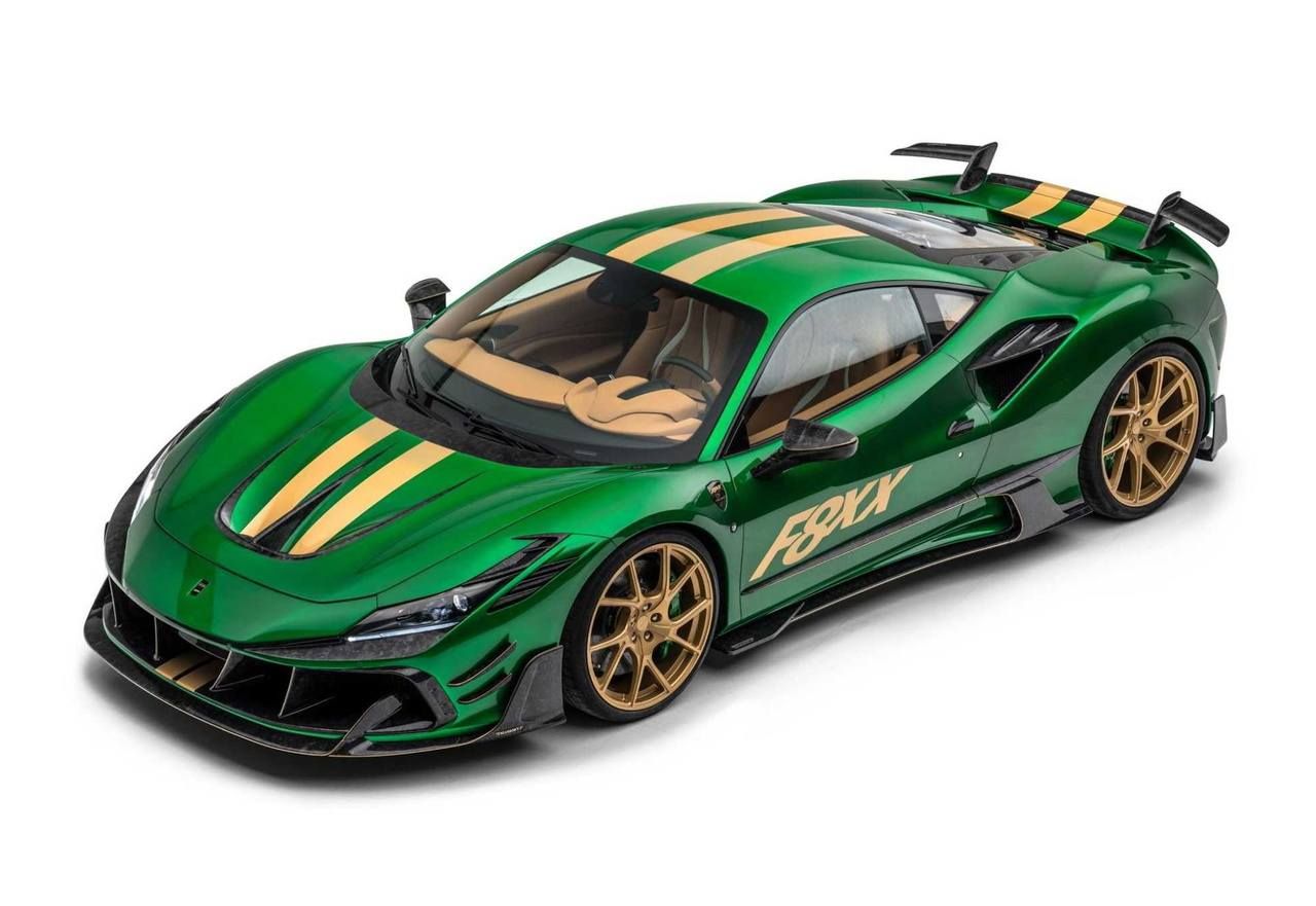 Mansory estrena un espectacular kit aerodinámico para el Ferrari F8 Tributo