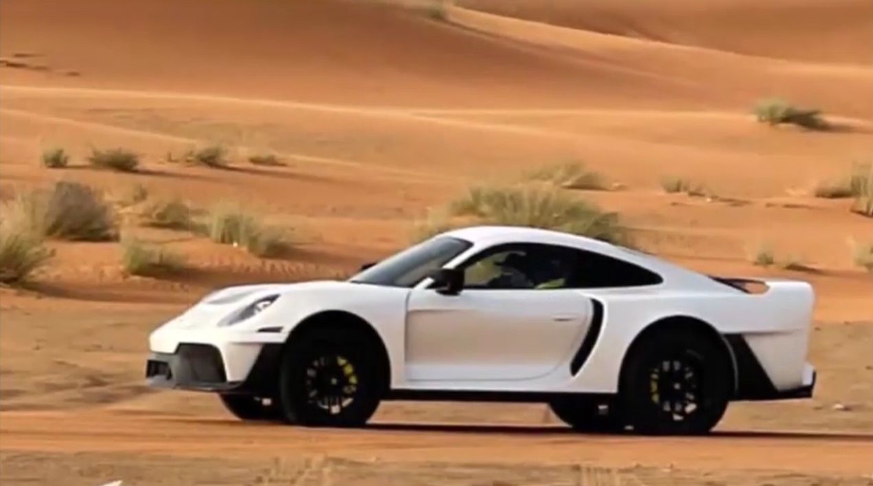 El Porsche 911 off-road de Marc Philipp Gemballa en movimiento por primera vez