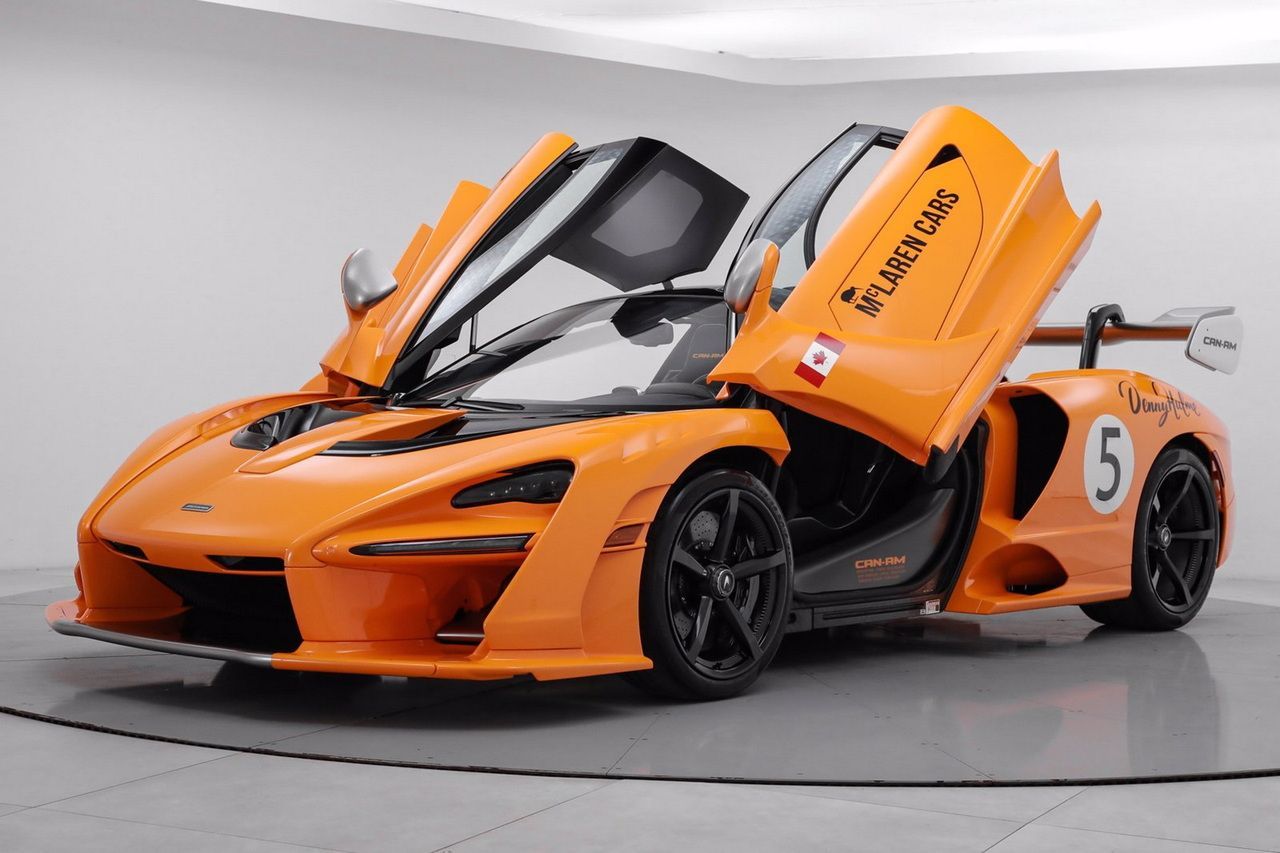 Uno de los raros y misteriosos McLaren Senna Can-Am aparece a la venta a estrenar