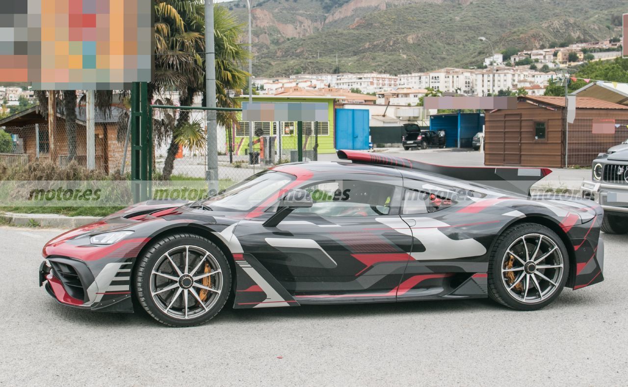 Foto espía Mercedes-AMG ONE 2021 - exterior