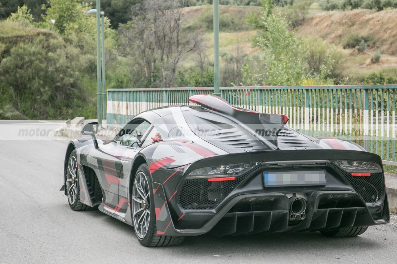 Foto espía Mercedes-AMG ONE 2021 - exterior