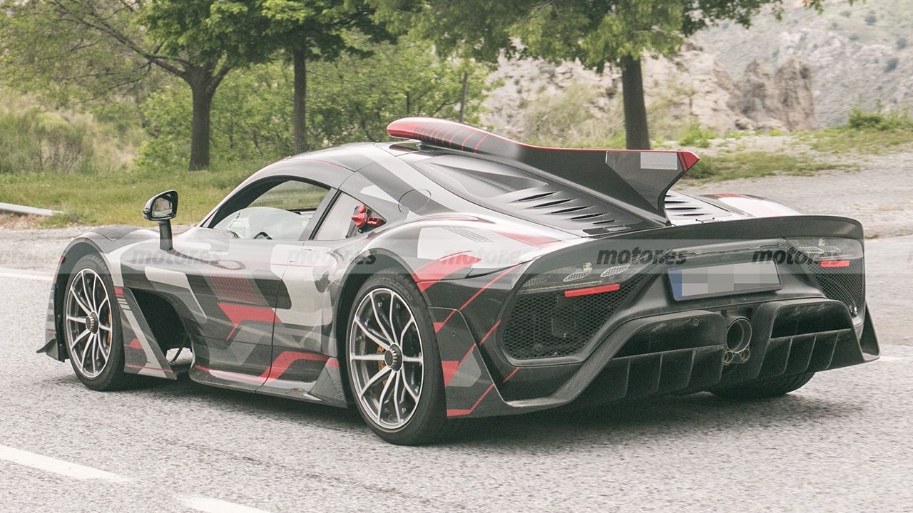 Mercedes-AMG ONE - foto espía