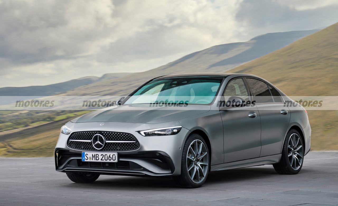 Primera recreación del Mercedes Clase E W214, llega en 2023