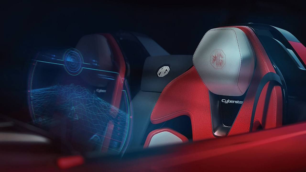 MG Cyberster Concept - interior