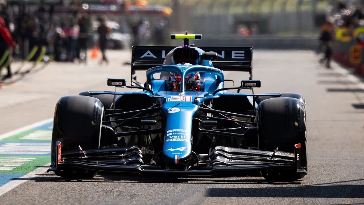 Estas son las novedades aerodinámicas de Alpine en Imola