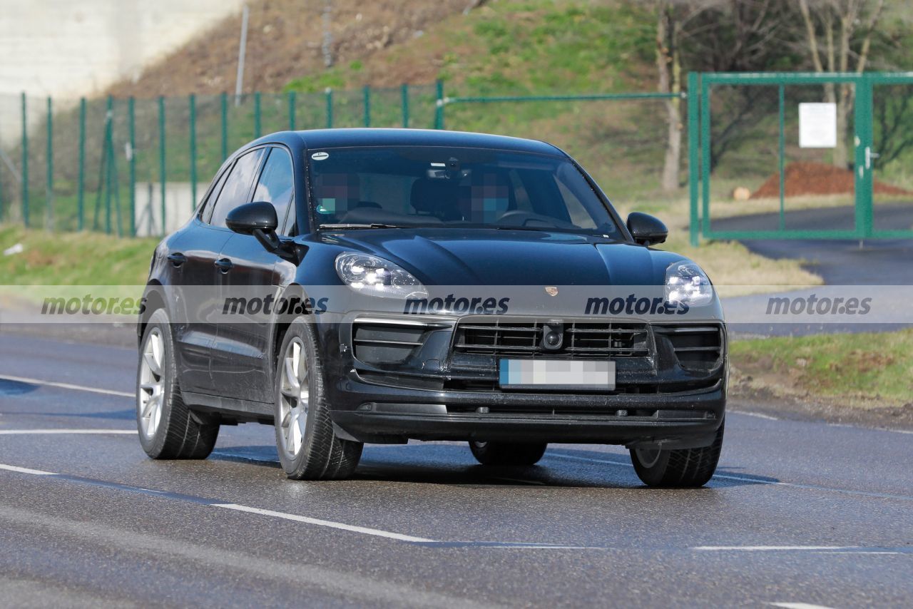 Los prototipos del Porsche Macan Facelift 2022 descubren su nueva imagen