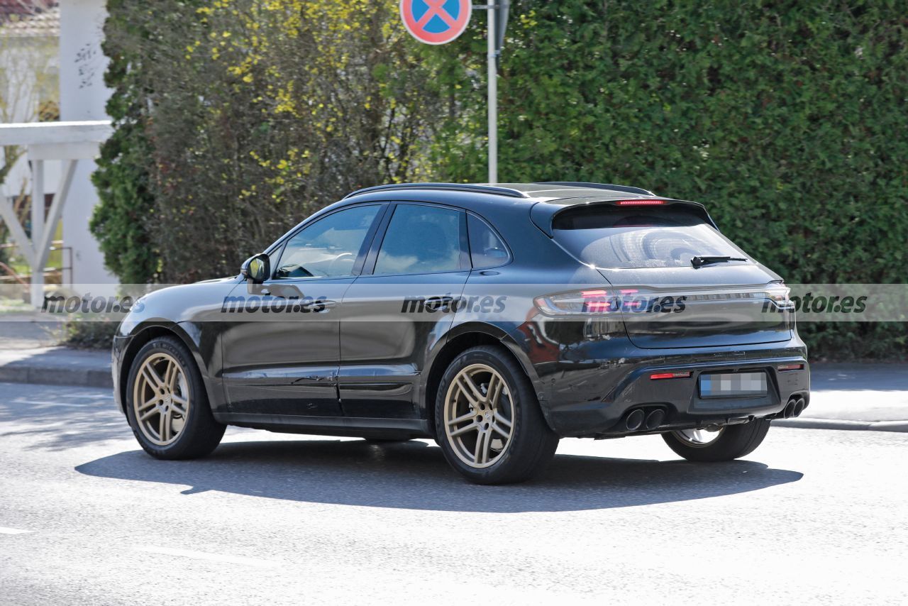 Foto espía Porsche Macan Facelift 2022 - exterior