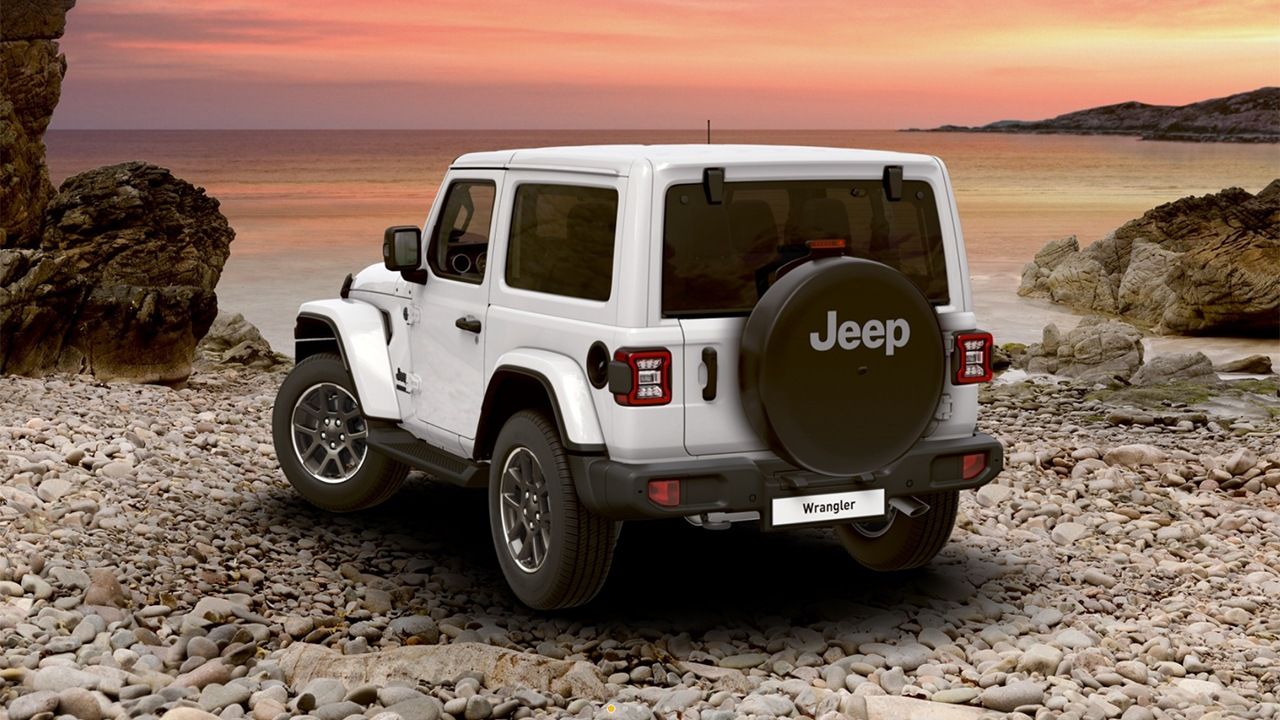 Jeep Wrangler 80 Aniversario - posterior