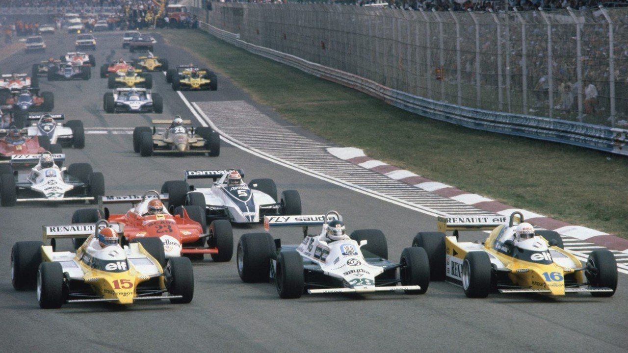 Su primer Gran Premio de Fórmula 1: Imola, Italia 1980