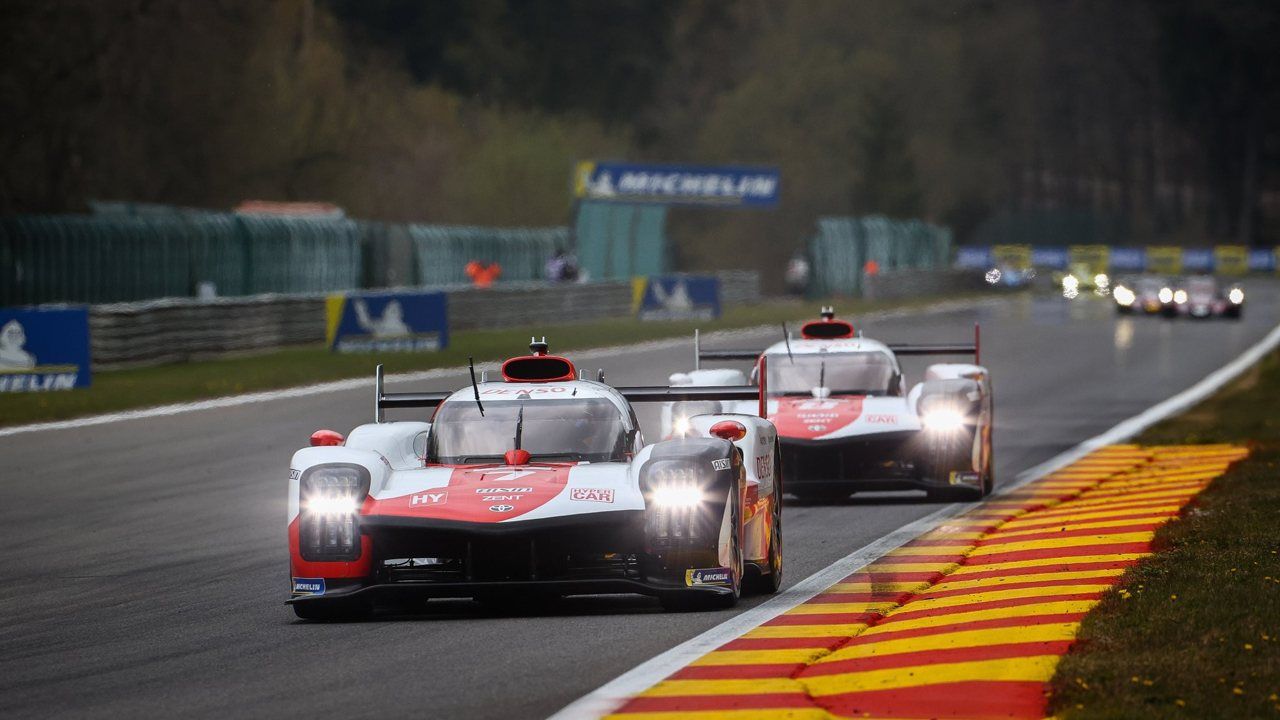 Los Toyota GR010 Hybrid toman la punta en el FP3 de las 6 Horas de Spa